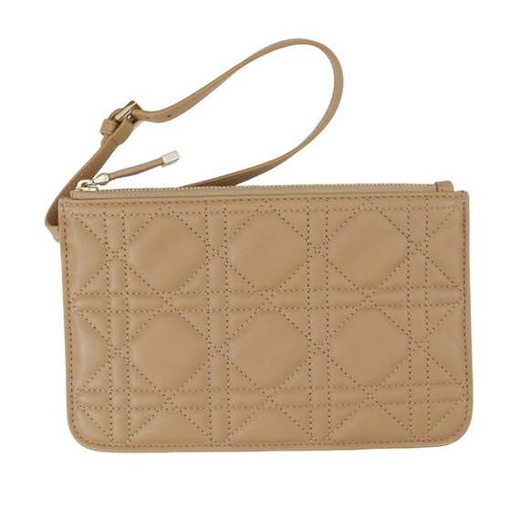 Dior TouJules Macrocannage Handbag Size Medium Calf Leather Tan M2821OSHJ - Picture 5 of 14